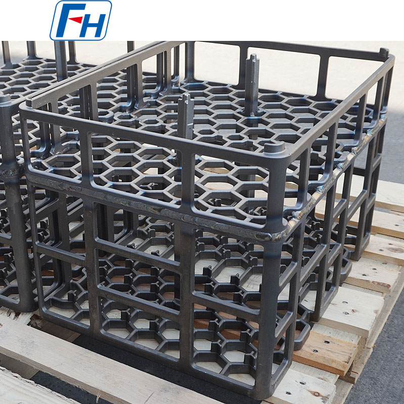 1.4865+Nb Materiële warmtebehandelingsmanden en frames voor precisieharden van metaal | FH®