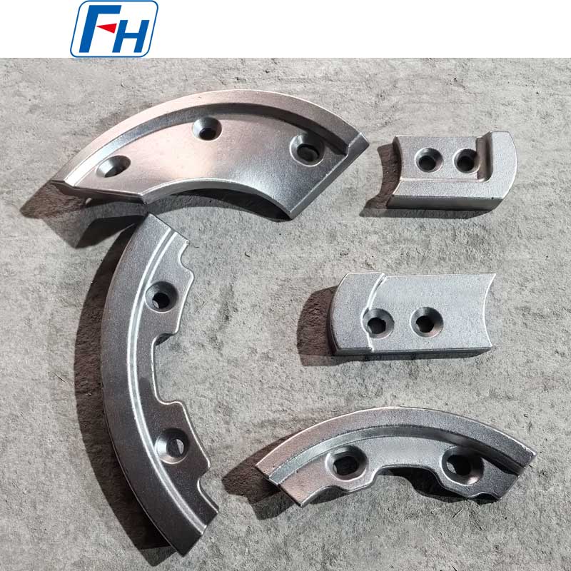 FH® Fabrikant van betonmixeronderdelen | Slijtvaste messen voor cementfabrieken