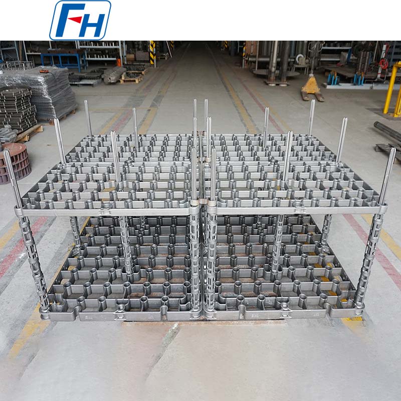 Certificering voor de lucht- en ruimtevaart Hittebestendige stalen armaturen voor vacuümthermische behandeling van componenten van titaniumlegeringen | FH®