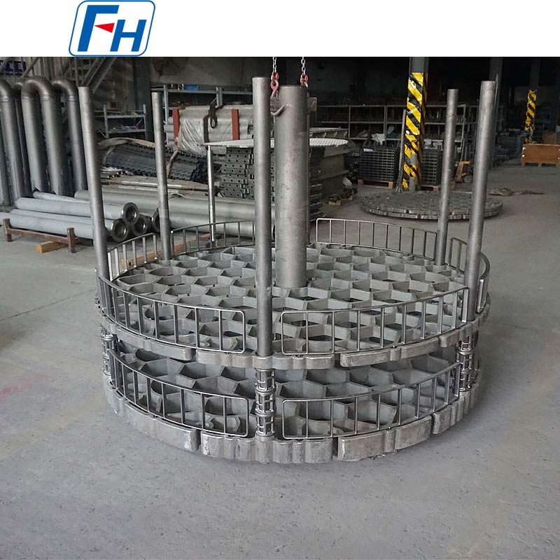 Op maat gemaakte warmtebehandelingsarmaturen voor warmtebehandeling in putovens | FH®