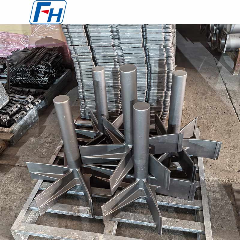 FH® gelaste ventilatorbladen voor ovenventilatoren voor hoge temperaturen – 1.4848, antikruip, dynamisch balanceren, ISO 9001