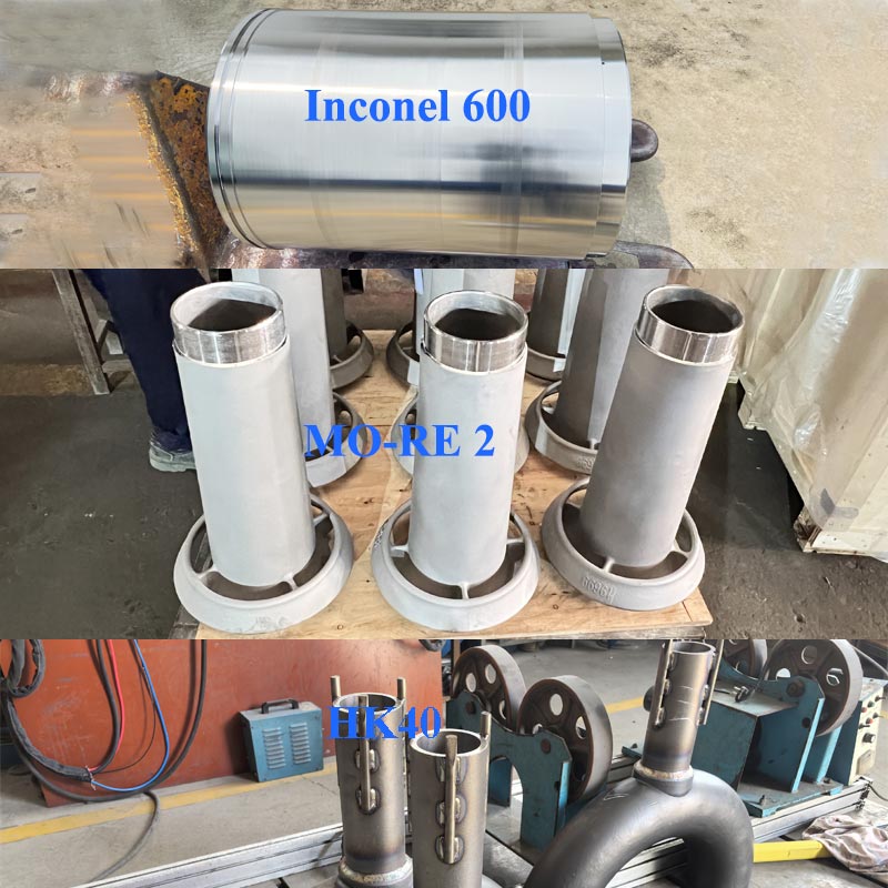 MO-RE 2 vs HK40 vs Inconel 601/800 Heat Resistant Alloy Comparison | Furnace Tube Material FH®