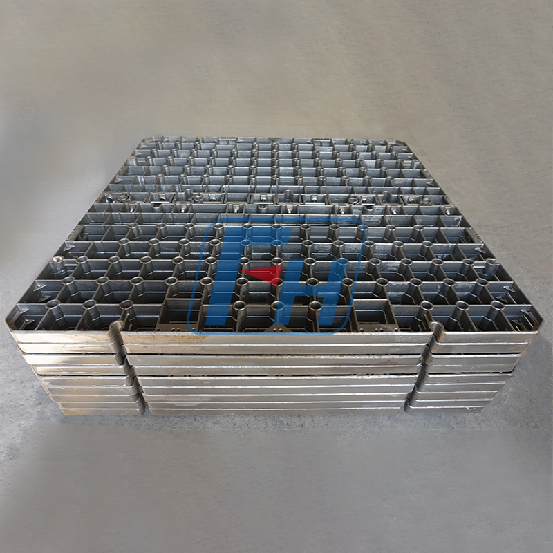 1600 x 1600 mm bodemplaat voor warmtebehandeling